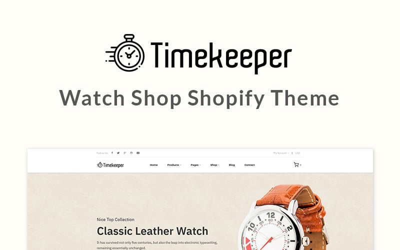 watch shop тема shopify