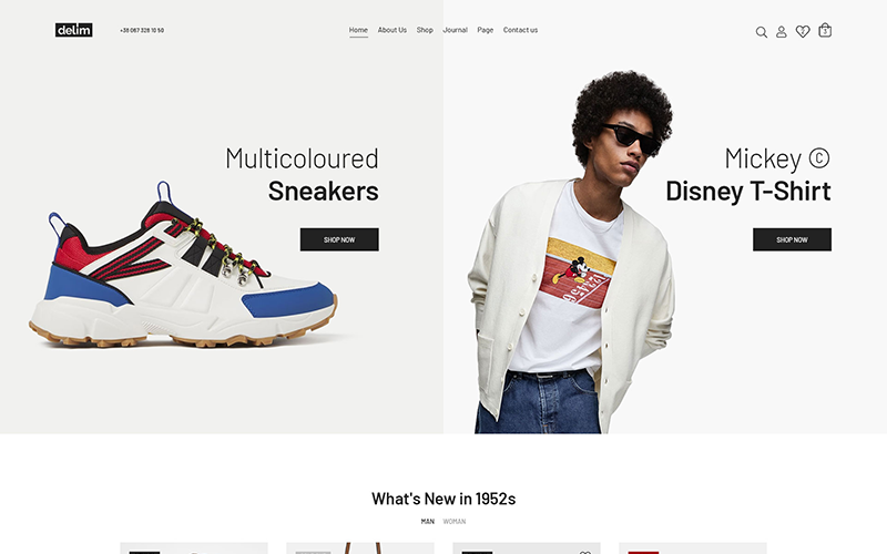 модная стильная тема woocommerce