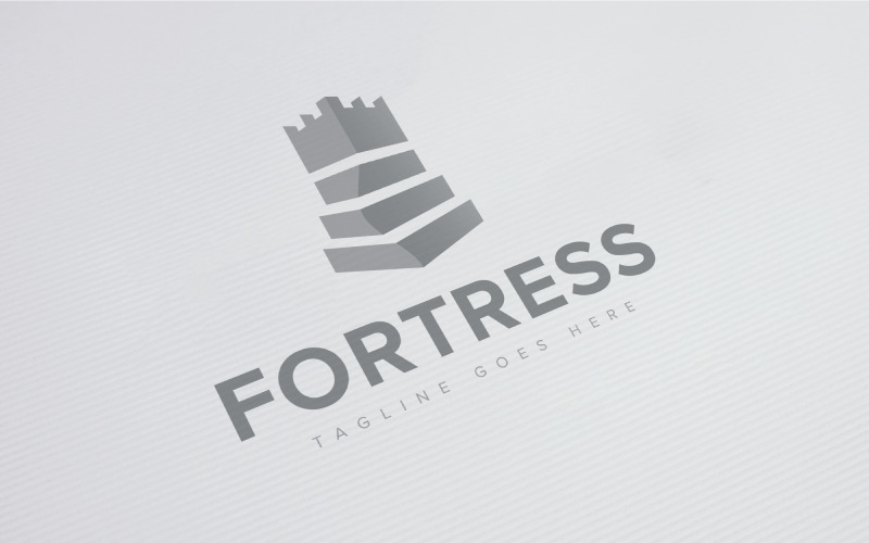 Download Шаблон логотипа "Fortress Logo Template" / Fortress Logo Template - Шаблон логотипа на тему графика architect,bank,bastion,capital,castle,construction,defense,financial,fort,fortress,guardian,king,logo,real,estate,safe,security,tower,wealth,management
