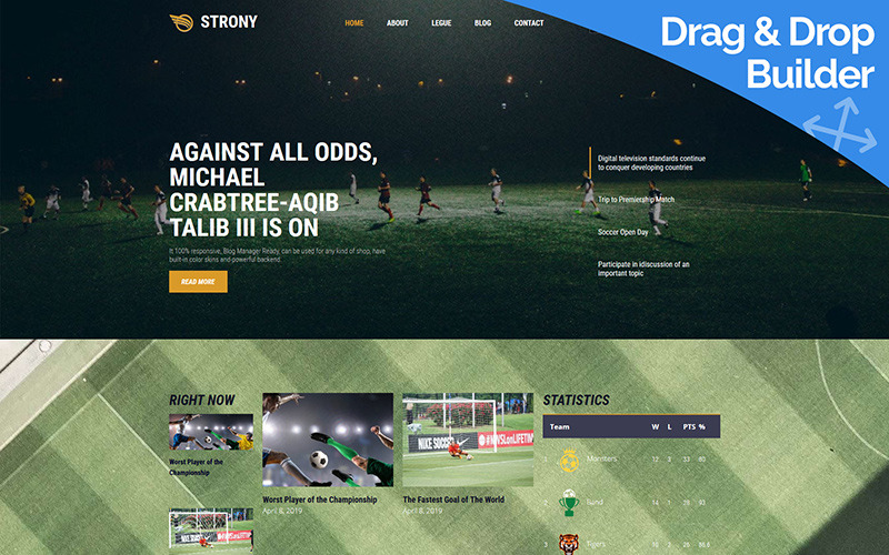 Sport Classic Moto CMS 3 Template