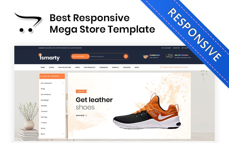 The Premium Mega Store OpenCart Template