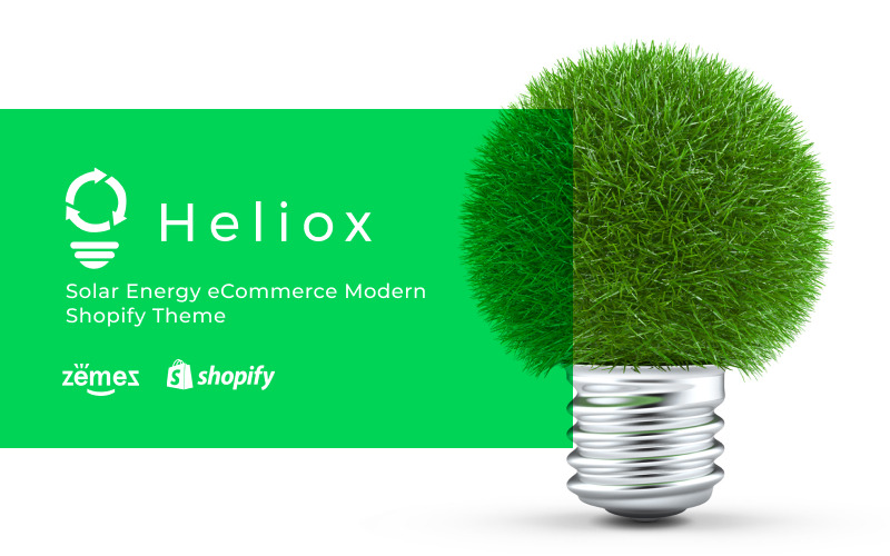 солнечная энергия электронная коммерция современная тема shopify