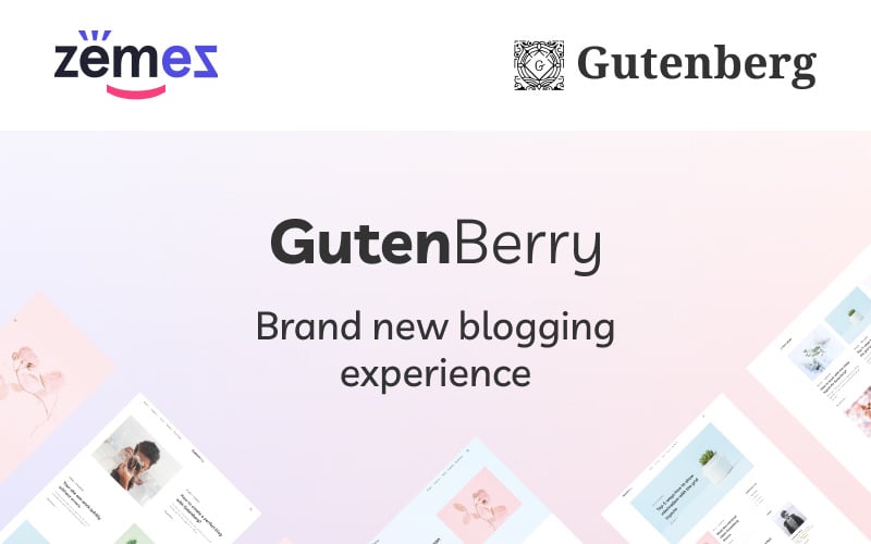 на основе чистого блога wordpress тема