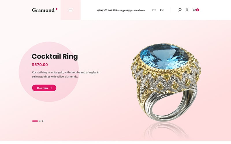 Jewelry Shop WooCommerce Theme