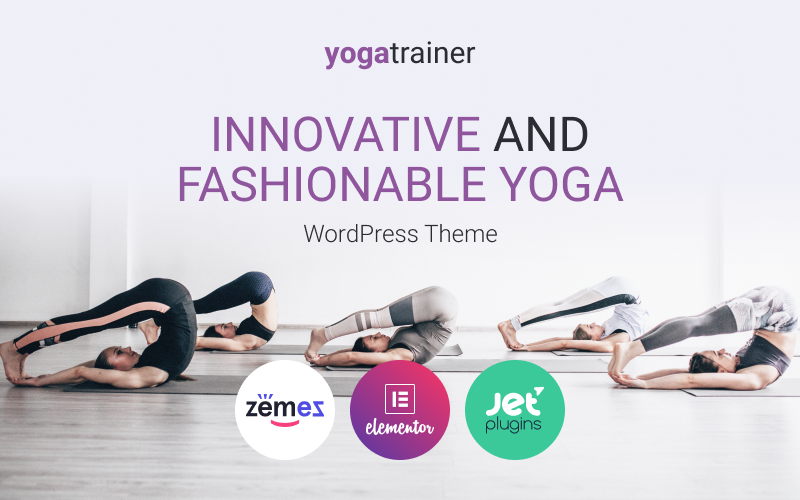 инновационная и модная тема wordpress для йоги
