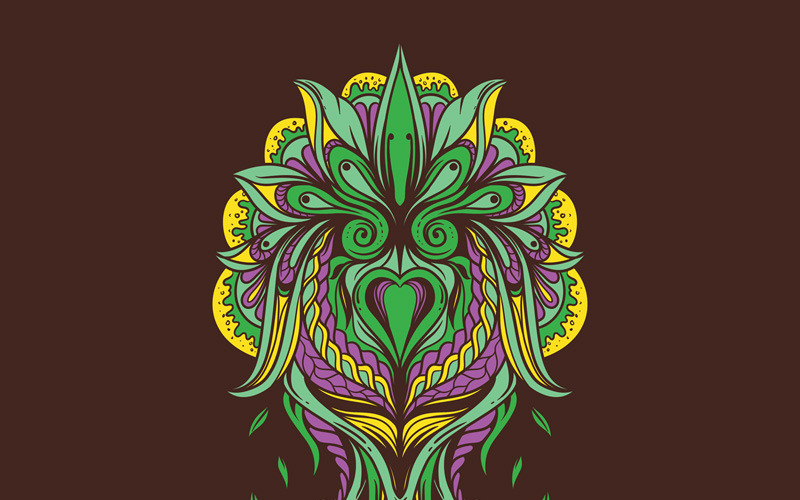 Download T-shirt Design "De Flow - T-shirt Design" / De Flow - T-shirt Design - T-shirt Design на тему графика illustration t-shirt design artwork apparel merch fashion style creative artistic custom dope streetwear flower floral nature summer holiday beach festival