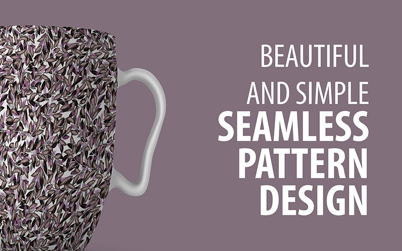 Download Pattern "Elegant Floral Repeat Classical Design Pattern" / Elegant Floral Repeat Classical Design Pattern - Pattern на тему графика floral abstract hand drawn illustration leaf branch plant florals flowers