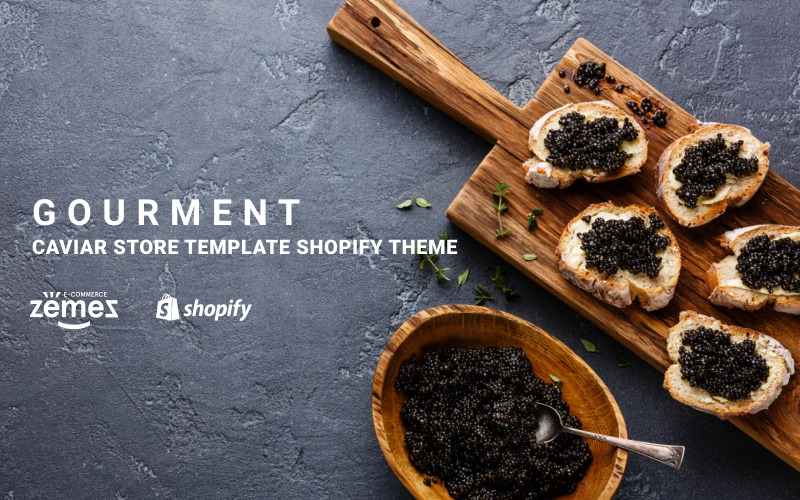 икра магазин шаблон shopify тема