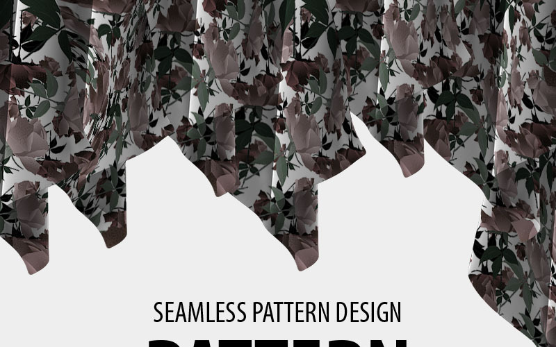 Download Pattern "Retro beautiful seamless floral seamless design Pattern" / Retro beautiful seamless floral seamless design Pattern - Pattern на тему графика green leaf nature plant isolated leaves tree grass garden frame natural symbol environment spring abstract flower flowers blossom pattern beauty