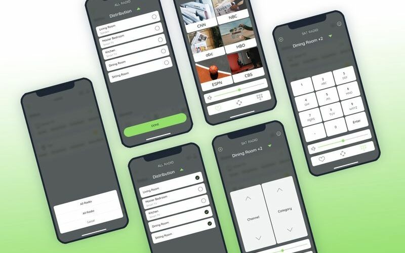 Download UI элементы "Smarthome - Radio UI Elements" / Smarthome - Radio UI Elements - UI элементы на тему графика 