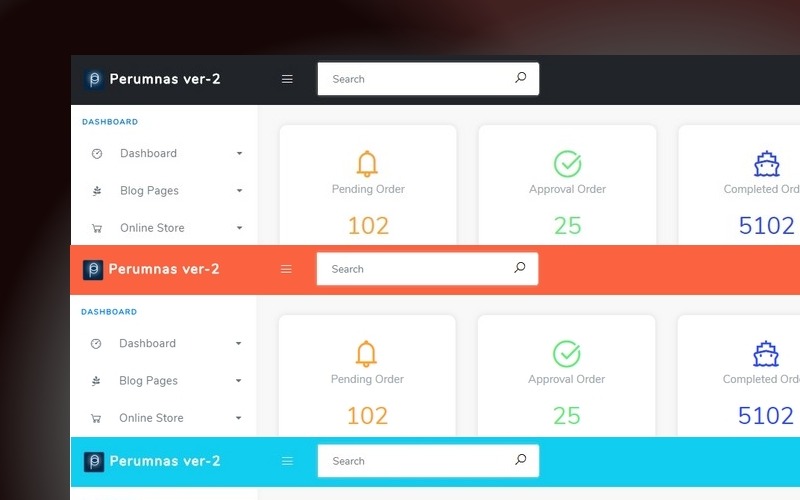html bootstrap 4 admin template