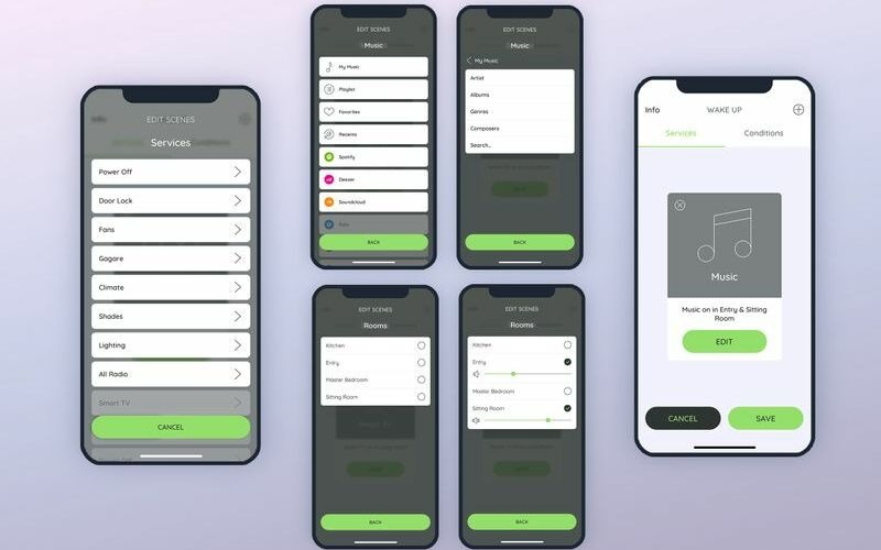 Download UI элементы "Create Services - Music UI Elements" / Create Services - Music UI Elements - UI элементы на тему графика 