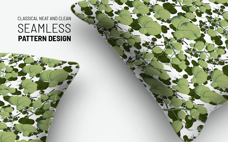 Download Pattern "Beautiful floral flowers and branches seamless design Pattern" / Beautiful floral flowers and branches seamless design Pattern - Pattern на тему графика green leaf nature plant leaves tree grass garden frame natural symbol environment spring abstract flower flowers blossom pattern beauty bloom