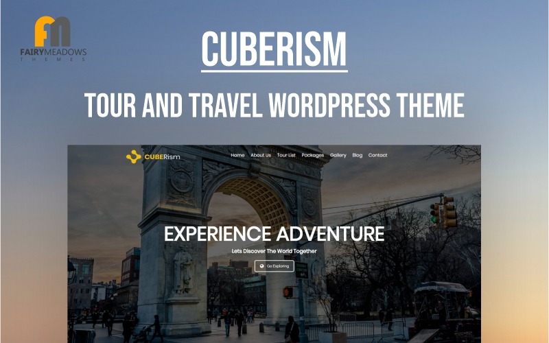тур и путешествия wordpress тема