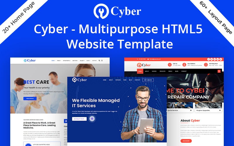 универсальный шаблон сайта html5