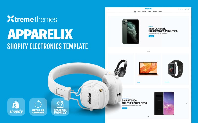 тема apparelix shopify