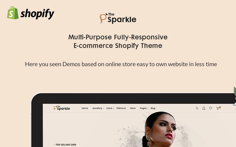 ювелирная премиальная тема shopify