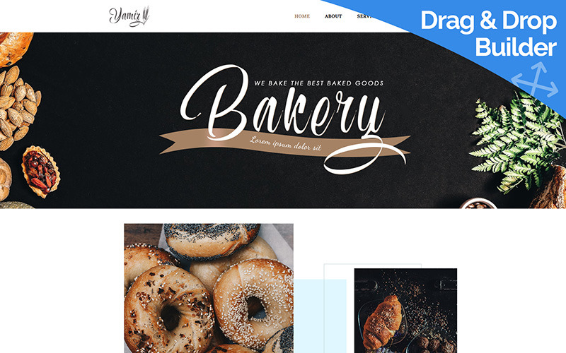 шаблон bakery moto cms 3