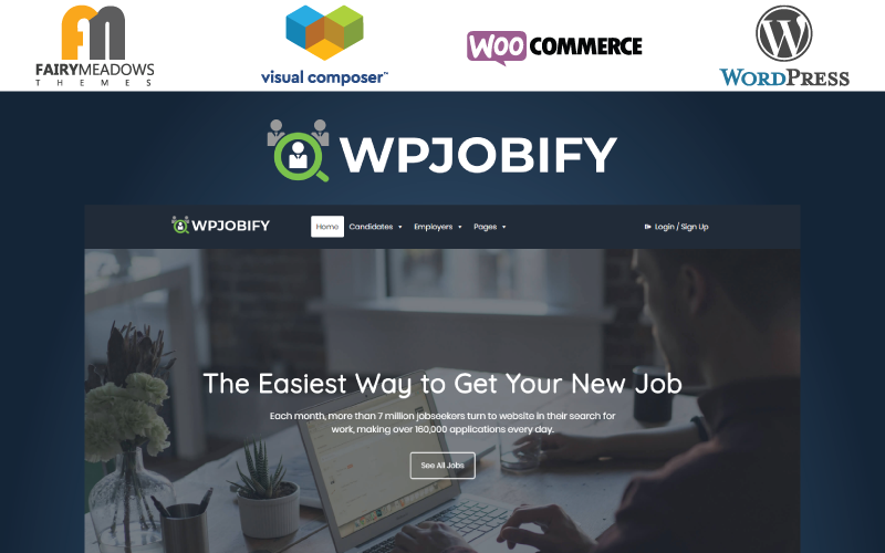 job board wordpress тема