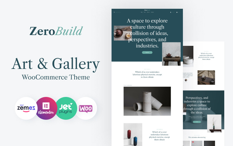 woocommerce art gallery тема, которая повышает ваш магазин
