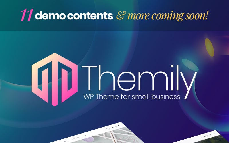 Themily Pro Small Business Multipurpose WordPress Theme