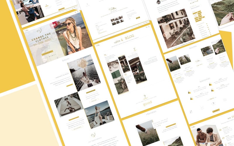 Valtre Travel Bootstrap HTML Website Template