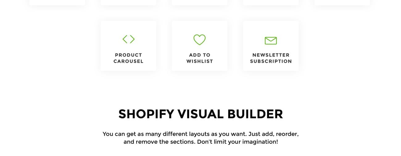 используйте чистую тему shopify
