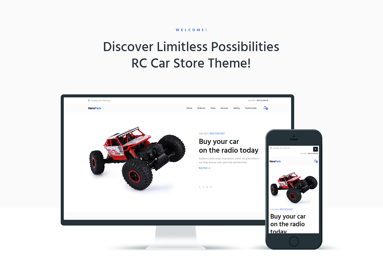 Toys ECommerce Classic Elementor WooCommerce Theme