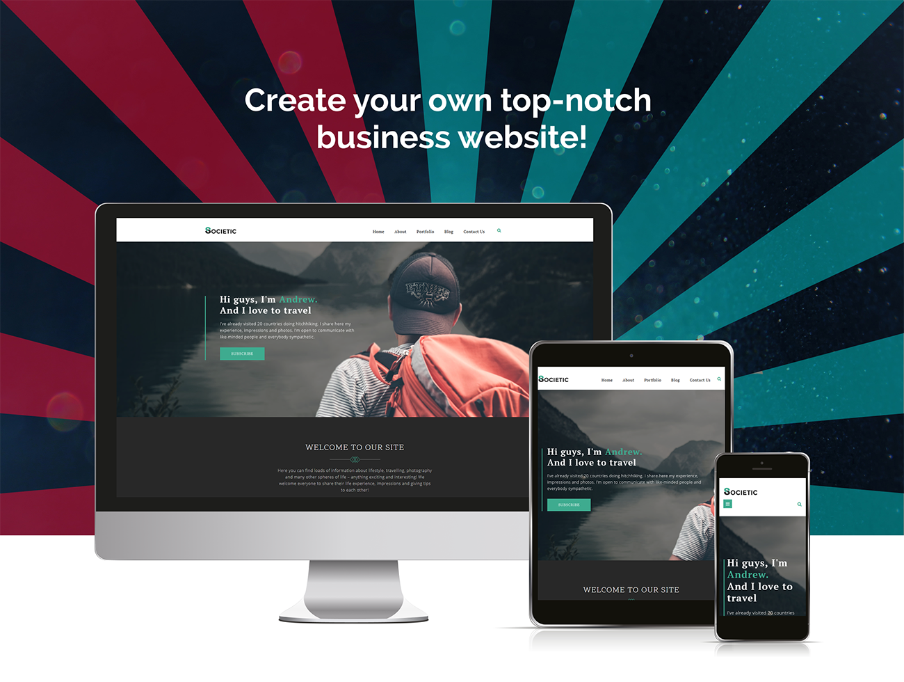 стиль жизни блог универсальный современный wordpress элементор тема