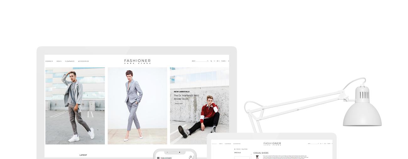 шаблон opencart магазина обуви