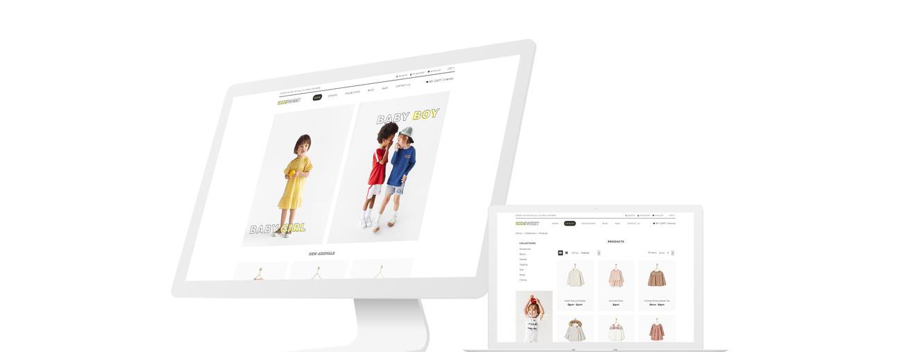 kids fash ion clean shopify theme