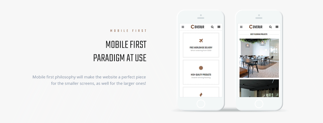 flooring company multipurpose minimal wordpress elementor theme