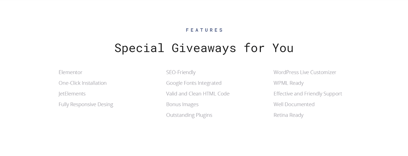 бизнес многоцелевая минимальная тема wordpress elementor