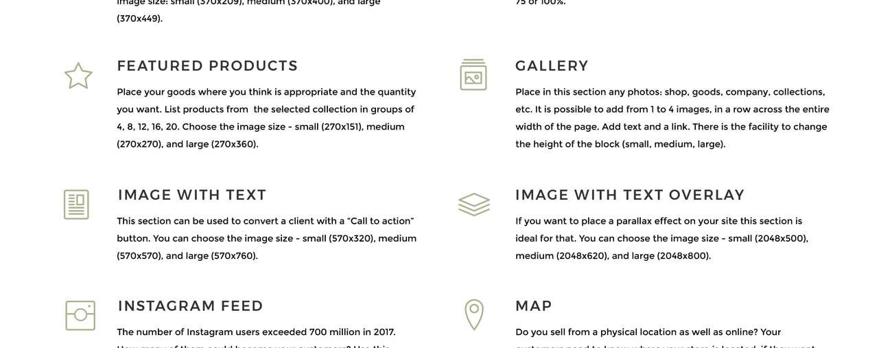 магазин косметики ecommerce modern shopify theme