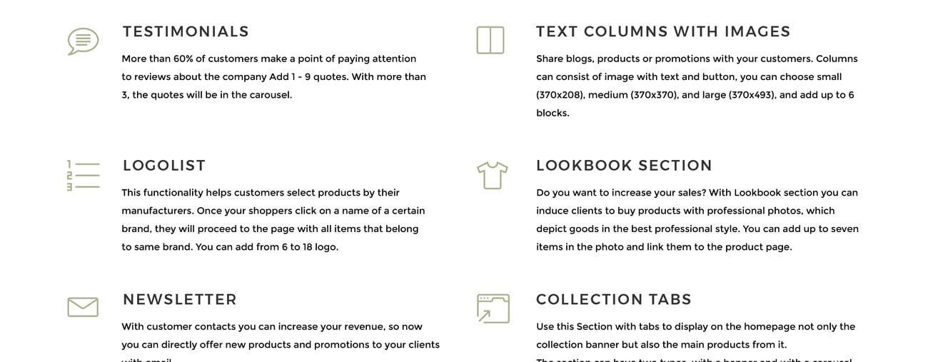 магазин косметики ecommerce modern shopify theme