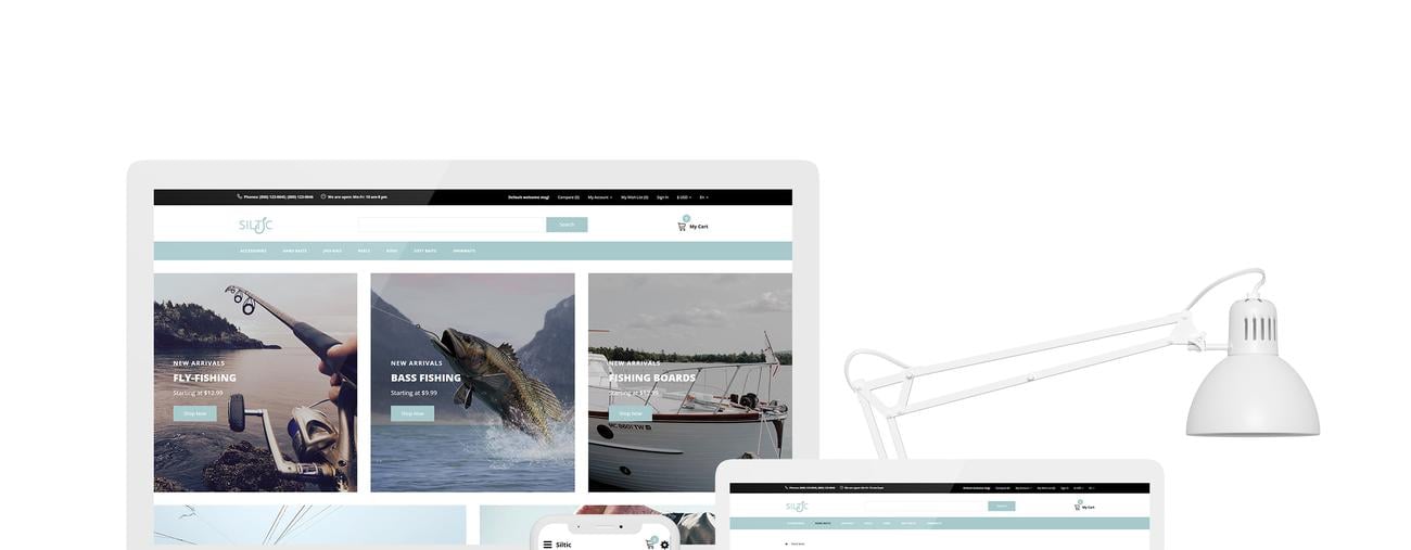 commerce modern opencart шаблон