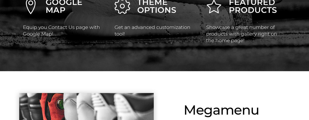 электронная коммерция простой обувной магазин magento тема