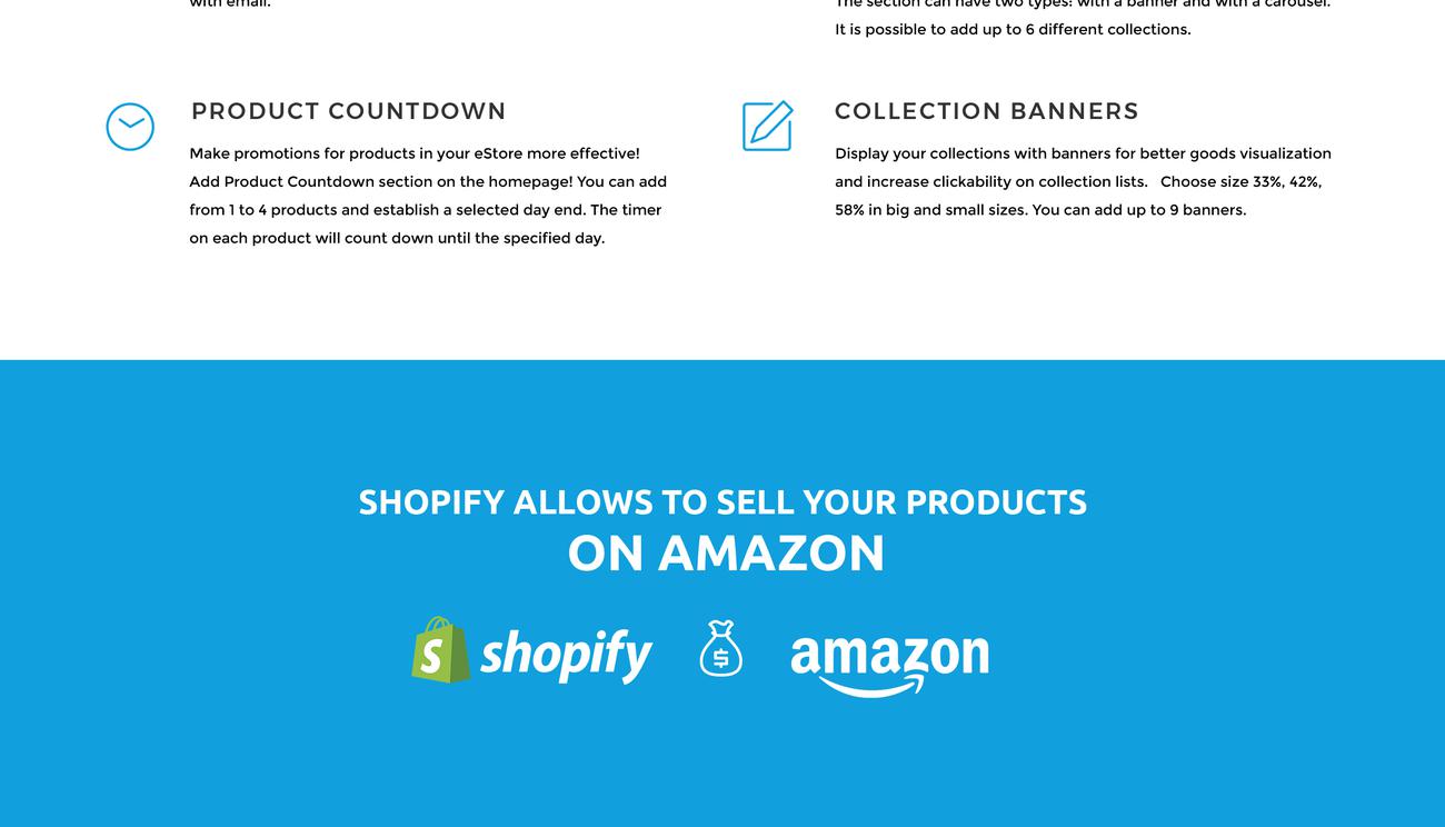 магазин электроники clean shopify тема