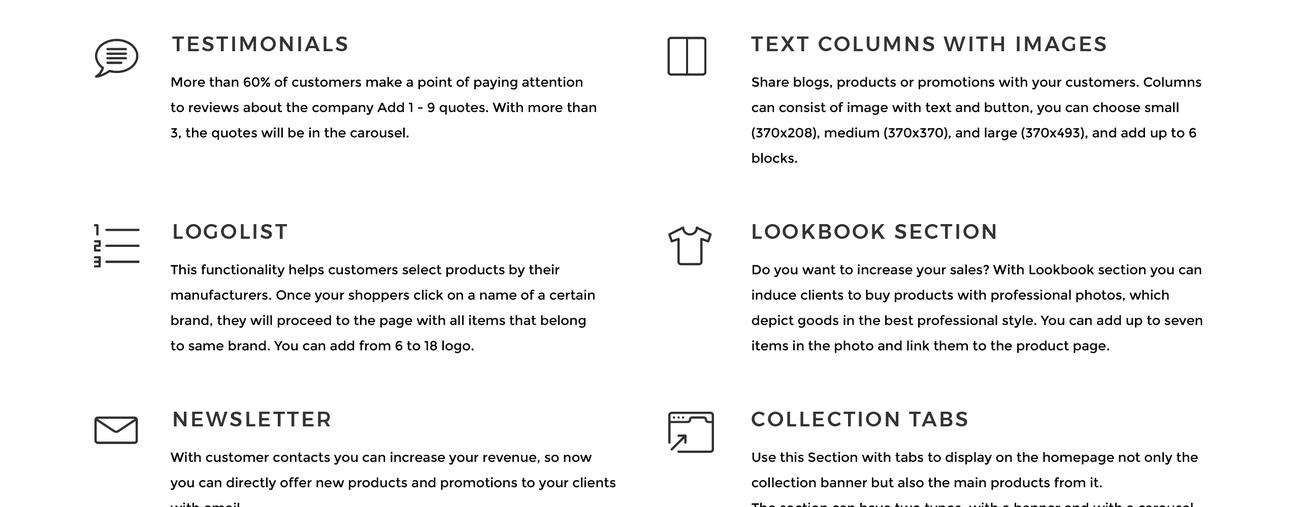 парикмахерская многостраничная современная тема shopify