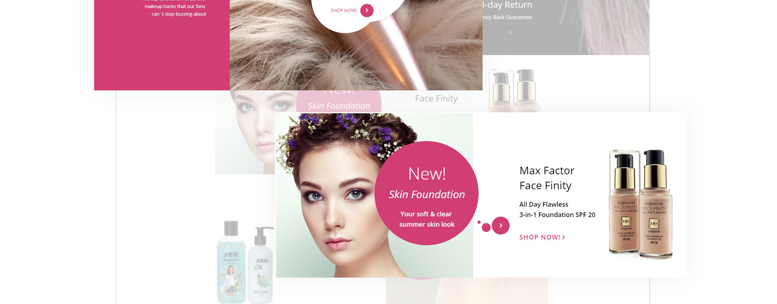 магазин красоты электронная коммерция bootstrap clean prestashop theme