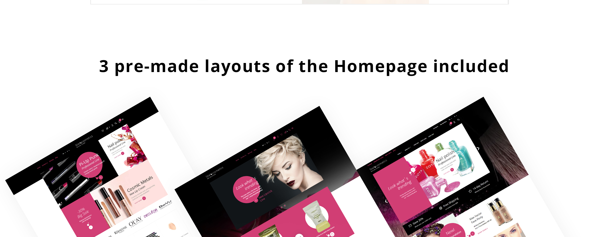 магазин красоты электронная коммерция bootstrap clean prestashop theme