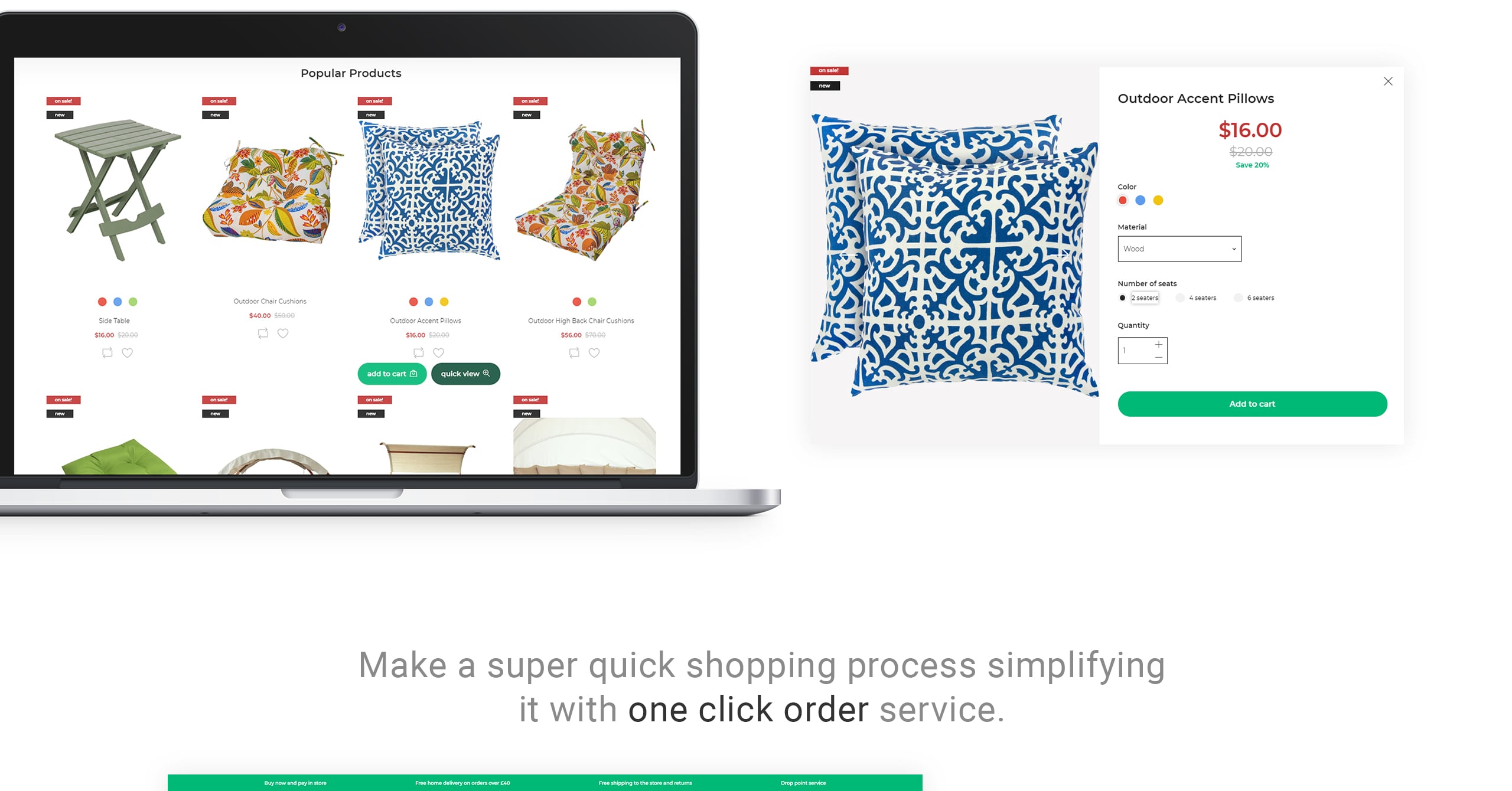 садовая мебель магазин электронной коммерции bootstrap clean prestashop тема