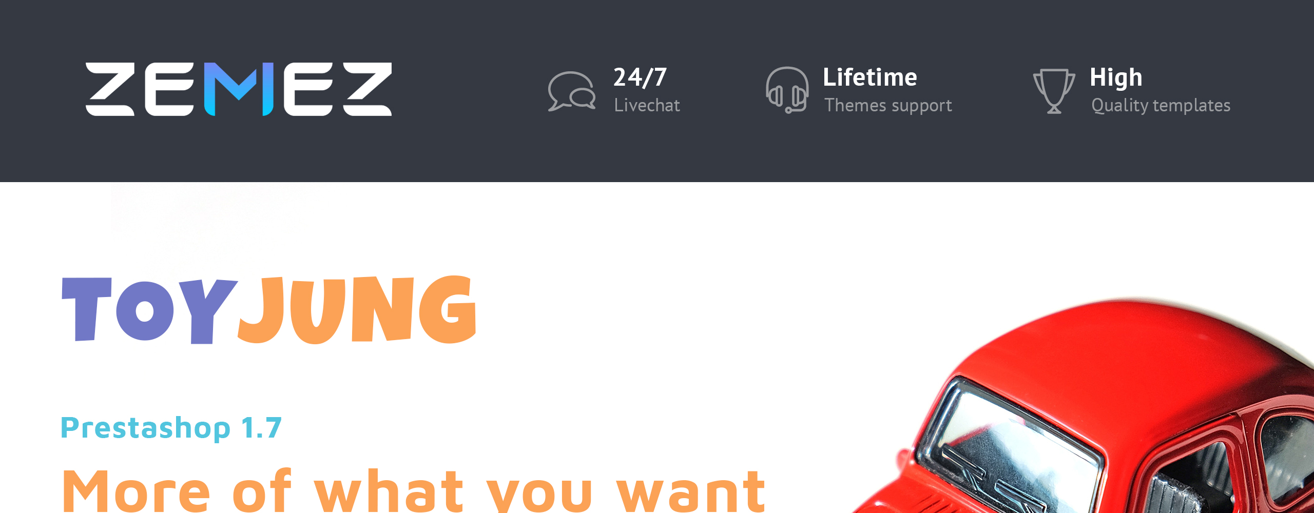 plaything store bootstrap ecommerce clean prestashop theme