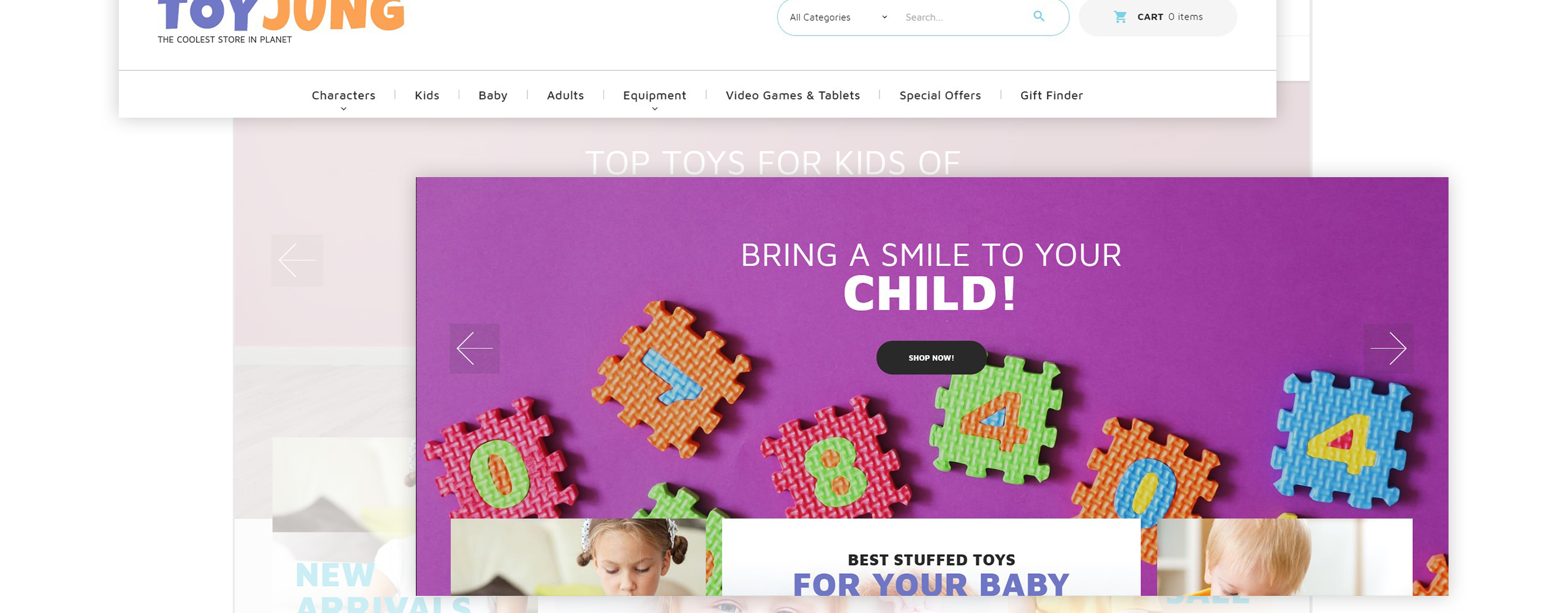 plaything store bootstrap ecommerce clean prestashop theme