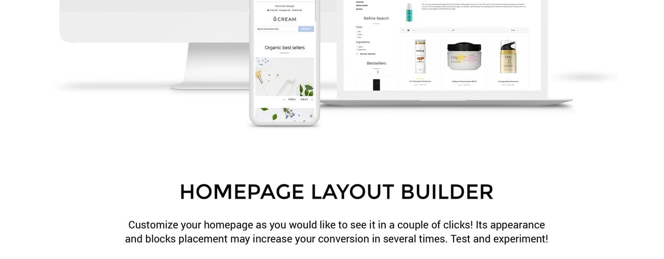 beauty supply ecommerce clean opencart template