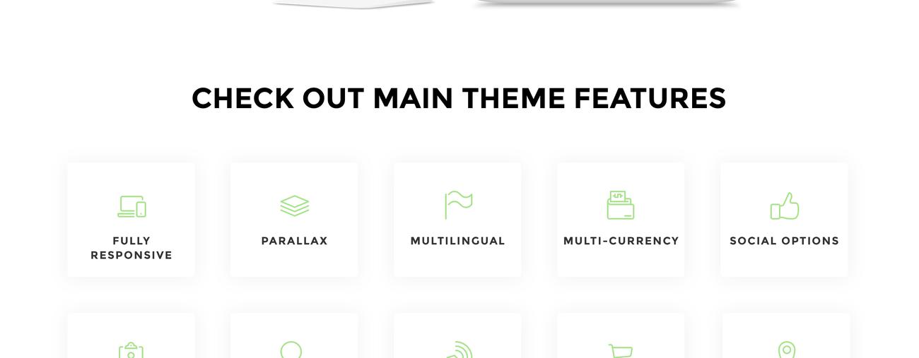 хостинг многостраничной креативной темы shopify