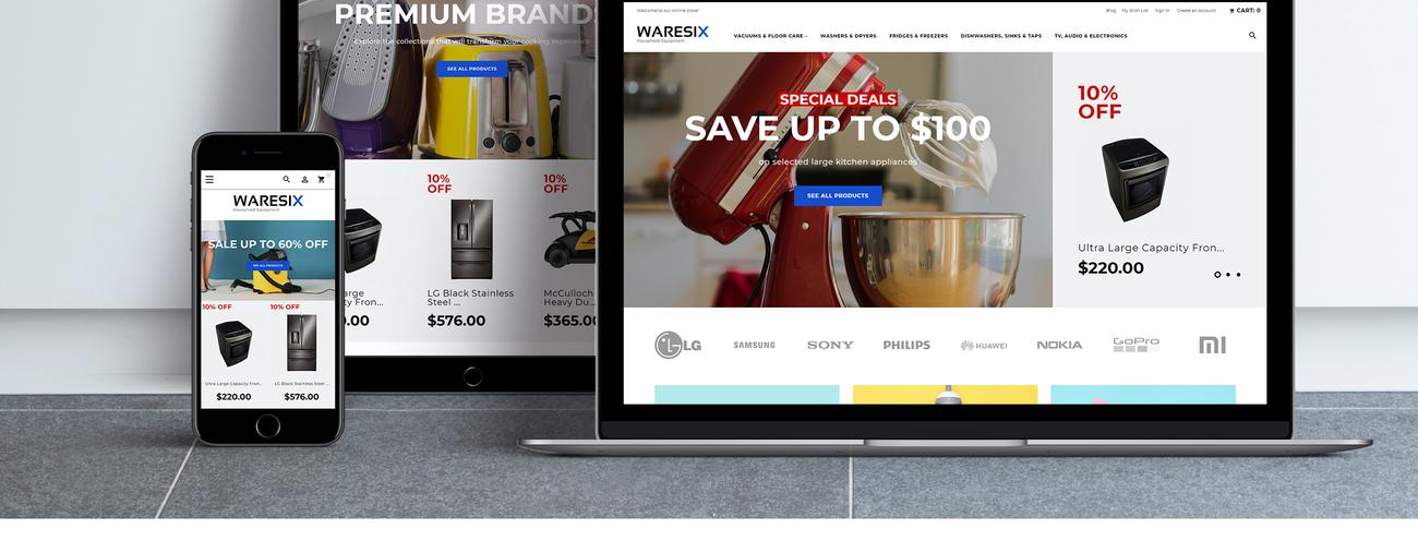 бытовая техника magento тема