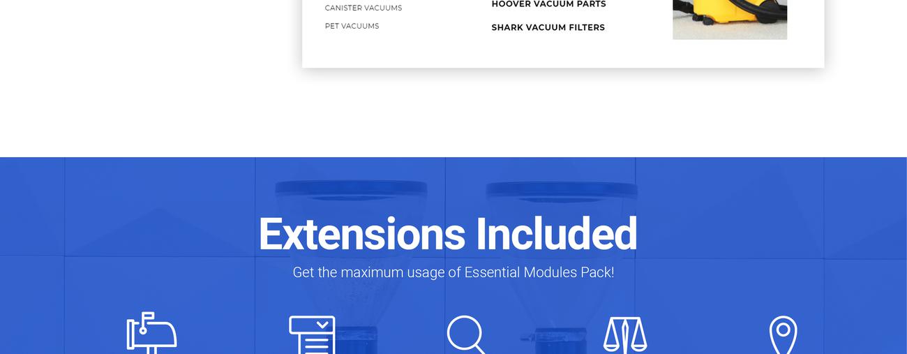 бытовая техника magento тема
