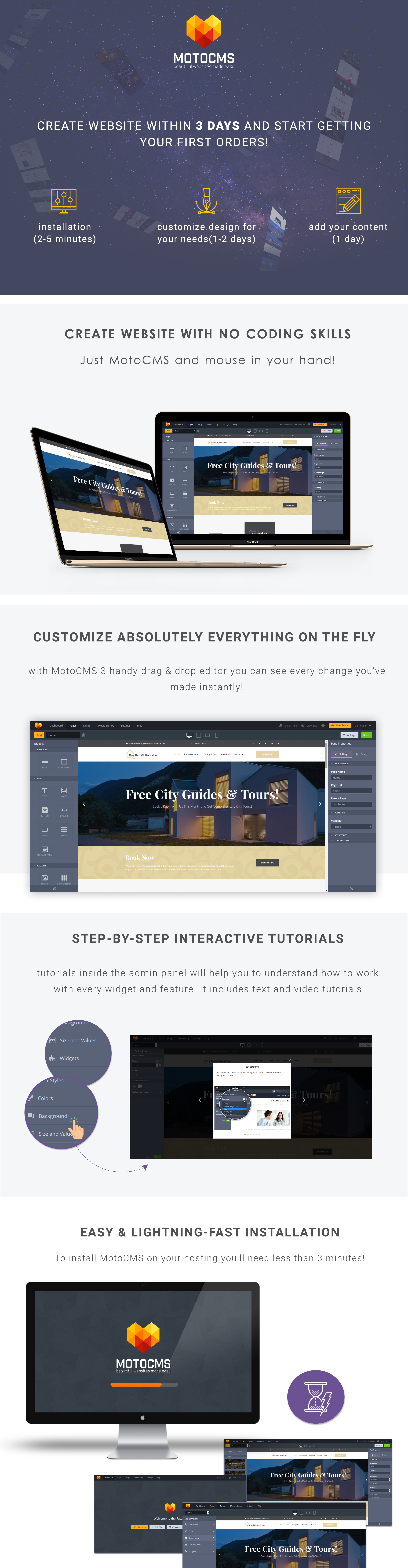 шаблон hotel moto cms 3