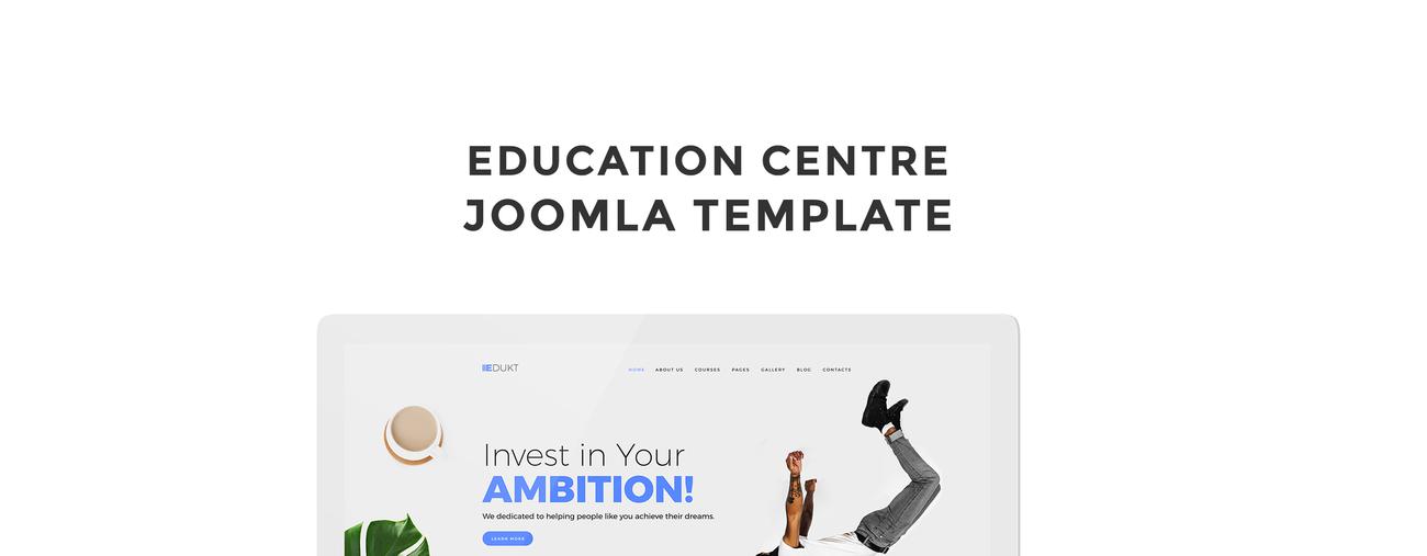 образование многостраничный креативный шаблон joomla